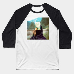 Abstract female portrait Baseball T-Shirt